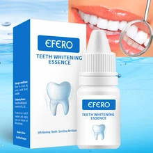 EFERO Teeth Whitening Tooth Brush Essence Oral Hygiene Cleaning Serum Removes Plaque Stains Tooth Bleaching Dental Tools Tooth