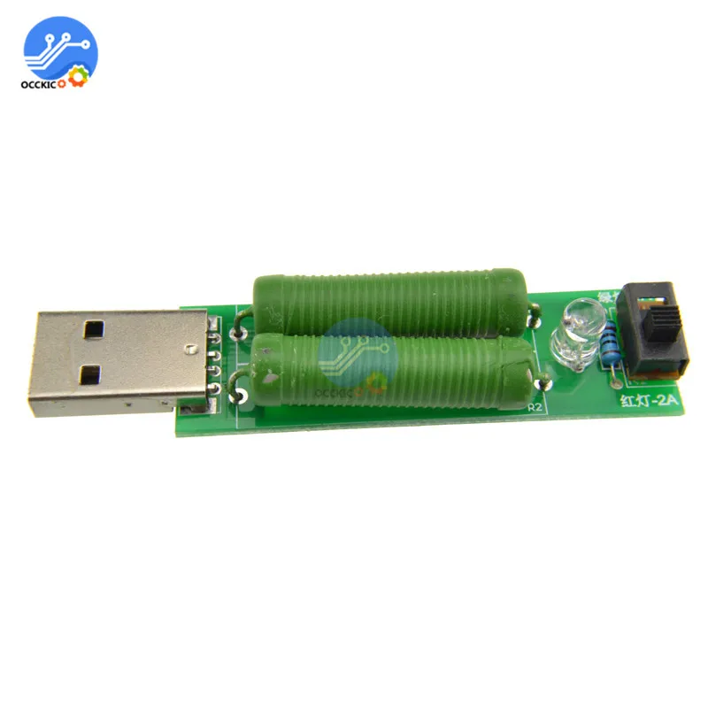Usb резисторы с сопротивлением нагрузке датчики старения модуль 2A 1A usb порт