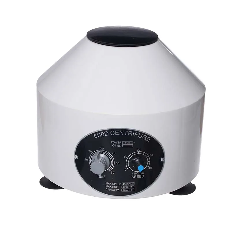 Goede Laboratorium Lagere speed Elektrische Centrifuge Medische Praktijk Machine 4000RPM Desktop Centrifuge Met Timer