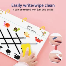 

Montessori Tablet For Drawing Toys Magic Water CopyBook Kids Templates Painting Toddler Learning Educational Toys For Children