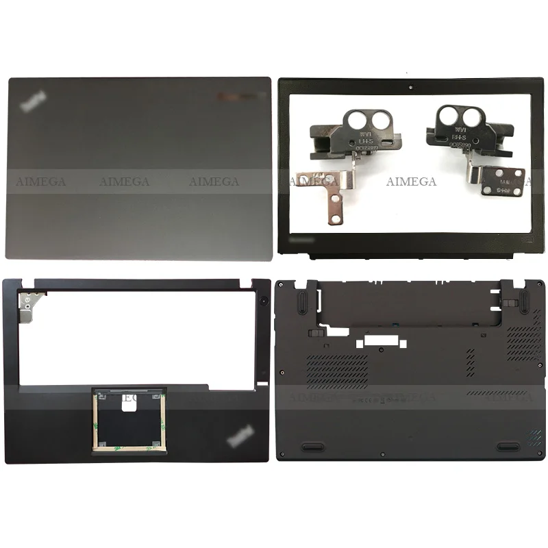 

NEW Laptop LCD Back Cover/Front Bezel/Hinges/Palmrest/Bottom Case For Lenovo Thinkpad X240 X250 04X5359 04X5360 04X5180 00HT389