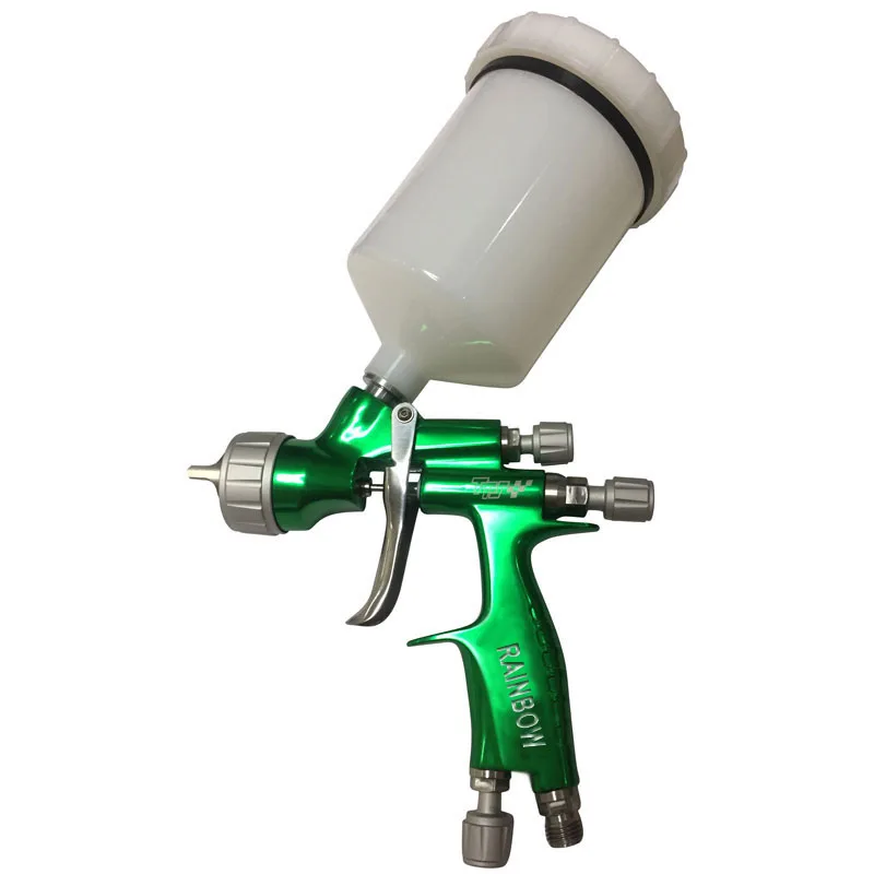 

Air paint gun water based Sprayer inscription to be TTS 1.3mm nozzle w/t tank professional Car Paint Tool Pistol Spray Gun