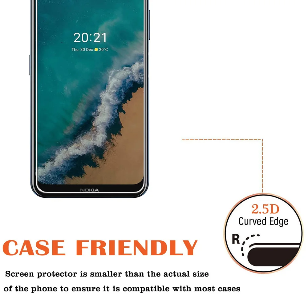 Premium 3-Pack Tempered Glass Screen Protector Set