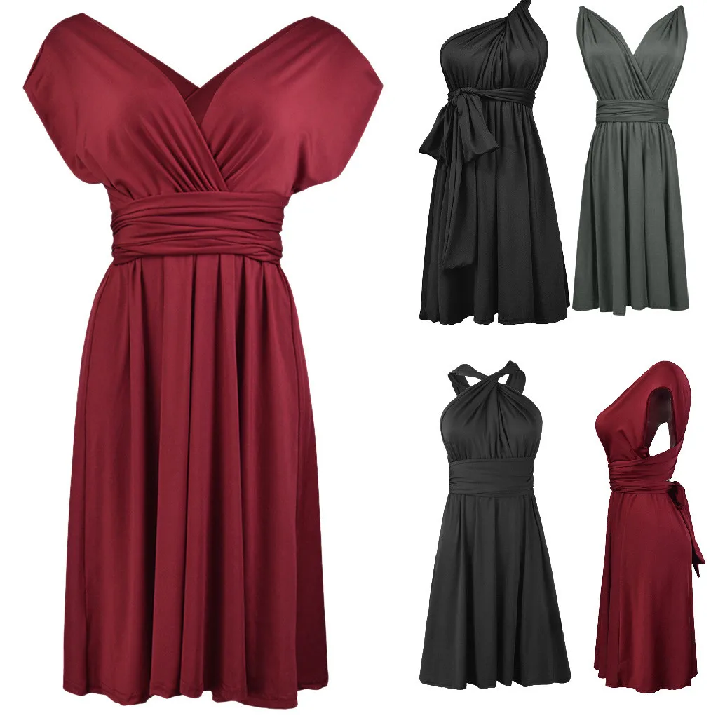 Femme Vestidos, женское платье без рукавов, летнее, v-образный вырез, вечерние, коктейльное, ТРАПЕЦИЕВИДНОЕ ПЛАТЬЕ, элегантное, женское, одноцветное, облегающее, мини платье# J30