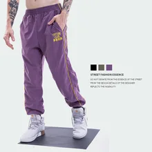 Tide/брендовая летняя новая мужская одежда Dream Falling Bodhi с вышивкой; мужские повседневные брюки до щиколотки