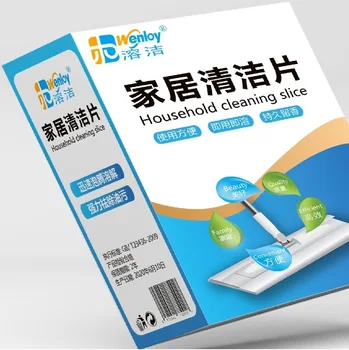 

Boxed Lemon Instant Tile Board Home Antibacterial Detergent Multi-Floor Cleaning Plate OEM Customizable