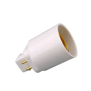 

1 Pc Light Bulb Converter To E27 Bulb Base 4 Pin Adapter For Home Lighting Light Adatper Light Converter Light Lamp