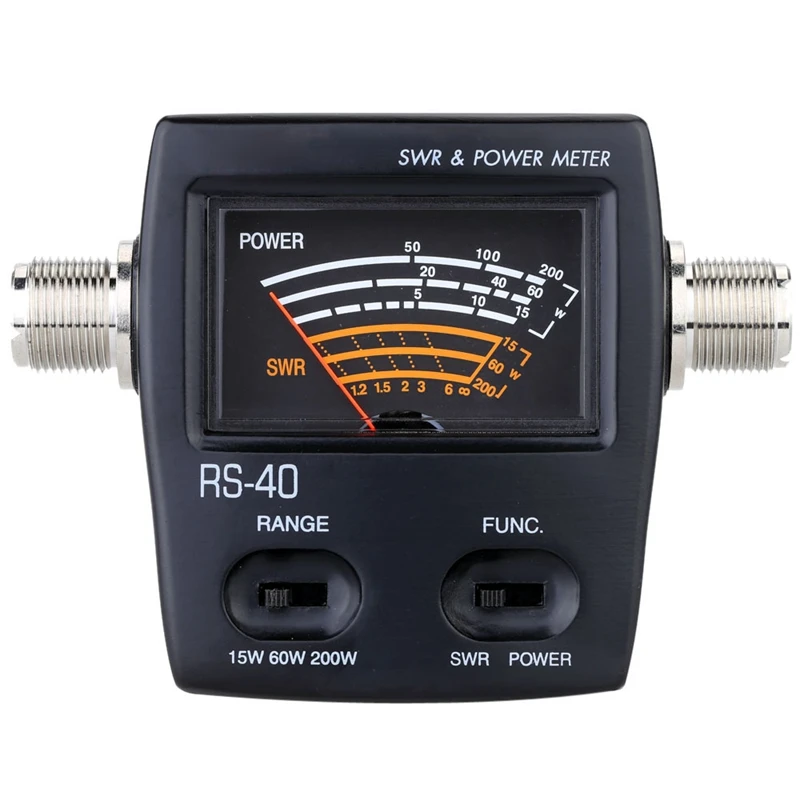 

TOP!-Portable Swr Standing Wave Ratio Watt Power Meter For Ham Mobile Vhf Uhf Single Phase Electric Energy Meters