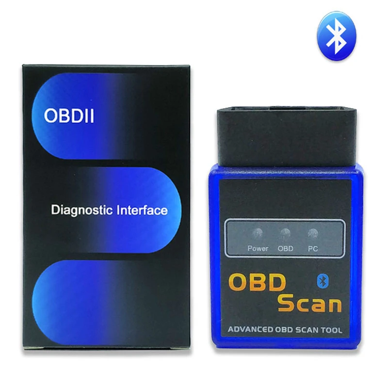 Диагностический сканер PIC18F25K80 ELM327 Bluetooth V2.1 OBD2 автомобильный интерфейс мини