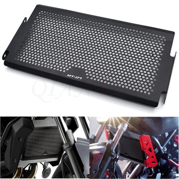 

Motorcycle Radiator Side Guard Grill Grille Cover Protector for Yamaha MT07 MT-07 mt 07 2014 2015 2016 2017 2018 black
