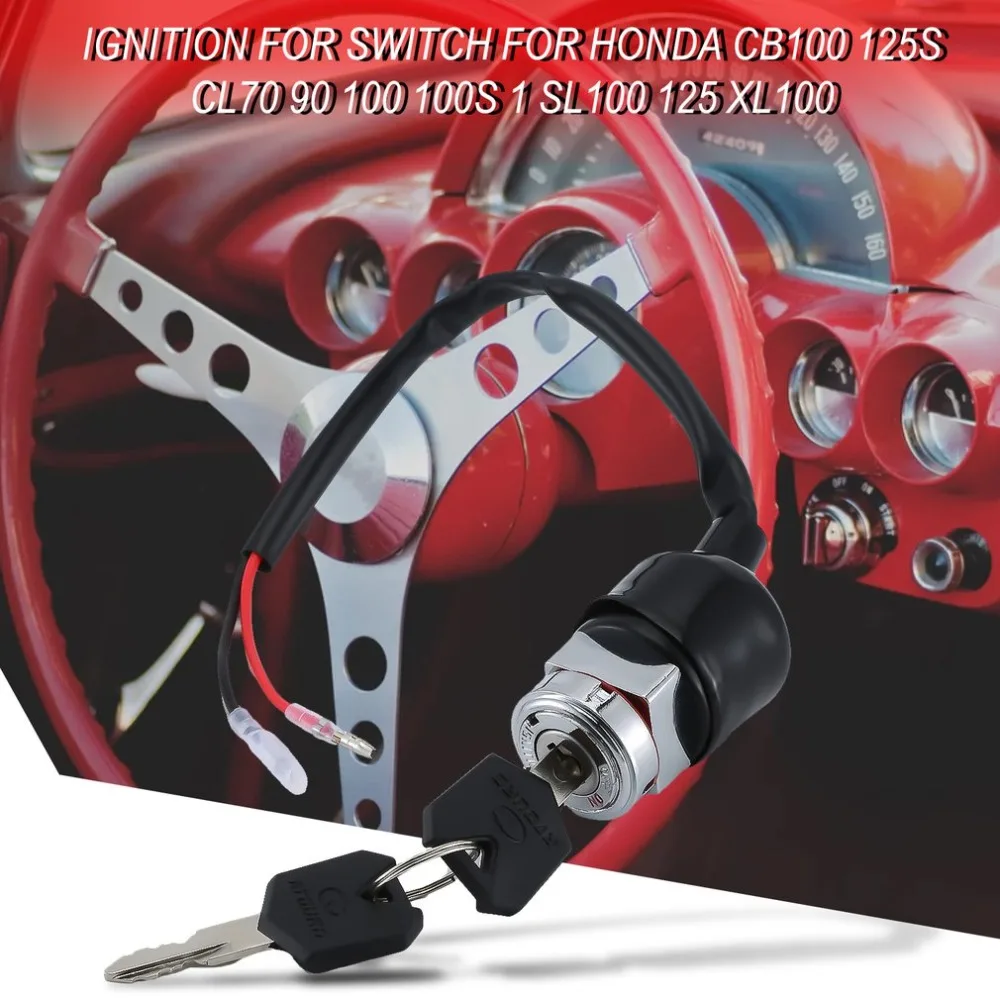 Зажигание для переключателя для Honda Cb100 125S Cl70 90 100 100S 1 Sl100 125 Xl100 Аксессуары для автомобилей и мотоциклов