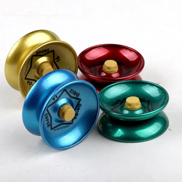1Pc Professional YoYo Aluminum Alloy String Trick Yo-Yo Ball Bearing for Beginner Adult Kids Classic fashion interesting Toy 4
