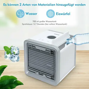 

Air Cooler USB Small Air Conditioner For Home Dormitory Mini Fan Office Air Cooler Desk Cooler Cooling Bladeless Fan Arctic Air