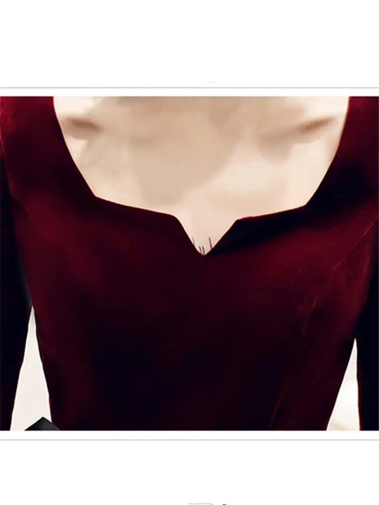Это Yiya вечернее платье, с вырезом лодочкой полномерная прямая Robe De Soiree кисточки короткий рукав длиной до щиколотки женские вечерние платья E894