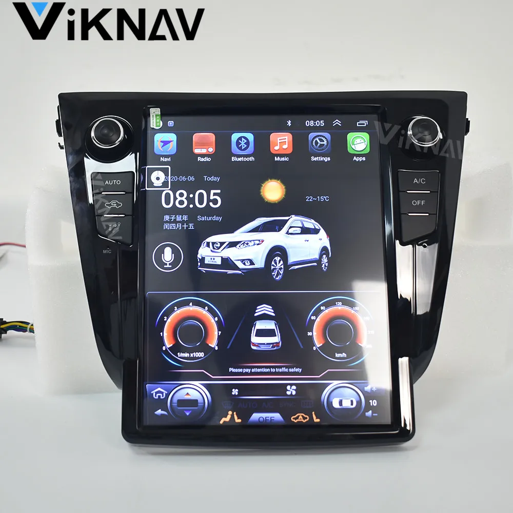 

2din android car radio DVD player car GPS navi MP4 player For Nissan X-TRAIL 2013-2017 vertical screen multimedia player