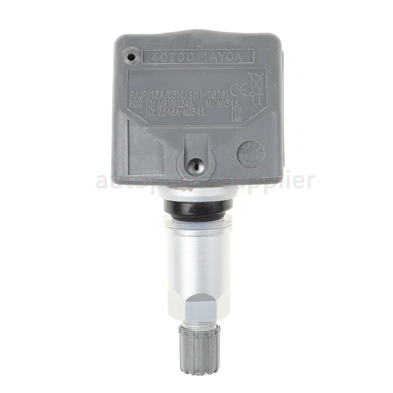 4pcs New Tire Pressure Monitoring Sensor TPMS 433MHZ For Nissan ForInfiniti 407001AY0A 407002138R 40700-1AY0A