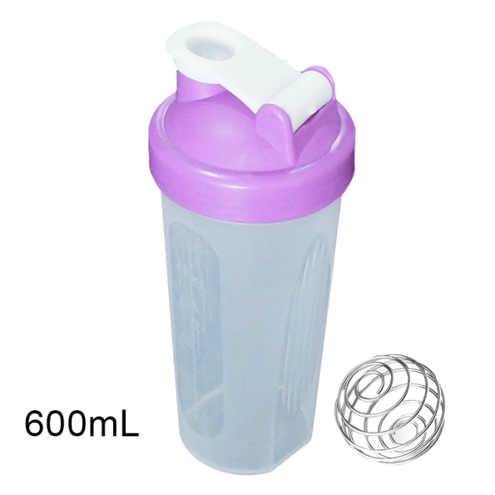 400/600ml протеин смешивание порошка чашки запаянный герметичный шейкер с перемешивающий шарик BB55