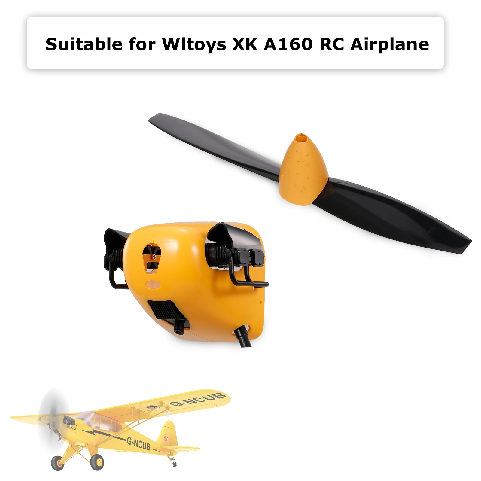 Wltoys XK A160 пульт дистанционного управления Самолет запасные части планер