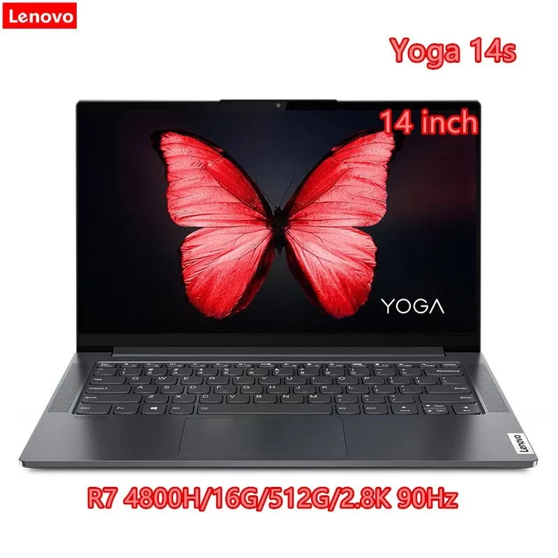 Venta Lenovo-Notebook YOGA 14S 2021 AMD Ryzen 7, Pantalla Completa de 14 pulgadas, ligera, R7, 4800H, 2,8 K, 90Hz, pantalla de alta frecuencia de actualización ezYoMJeOAAE