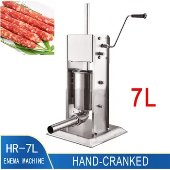

Small Household Stainless Steel Homemade churrera New Enema Machine Small Capacity Manual Sausage FillingSausage making