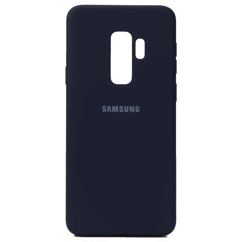 Samsung Galaxy S9/S9 Plus S9+ Silky Silicone Cover Soft-Touch Finish Back Protective Case For Samsung S9/S9plus pouch mobile