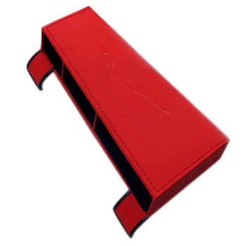 

Car Styling Accessories Leather Interior Car Seat Seam Storage Box Organizer Holder for Panamera 971 2017 2018(Red)