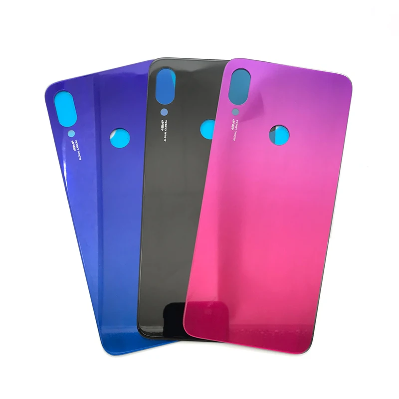 Для Xiaomi Redmi Note 7 Pro батарея задняя крышка стекло задняя дверь замена наклейка на жилье клей