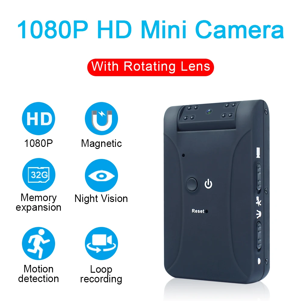 MD17MiniCameraHDWIFICamcorderWithMotionDetectionNightVision