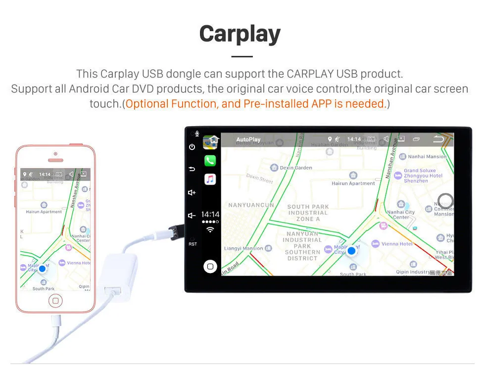 Top Harfey Android 8.1/9.0 10.1" Radio GPS Navi For 2014 Toyota Corolla RHD Bluetooth Support SWC Touch Screen 3G WiFi Carplay 5
