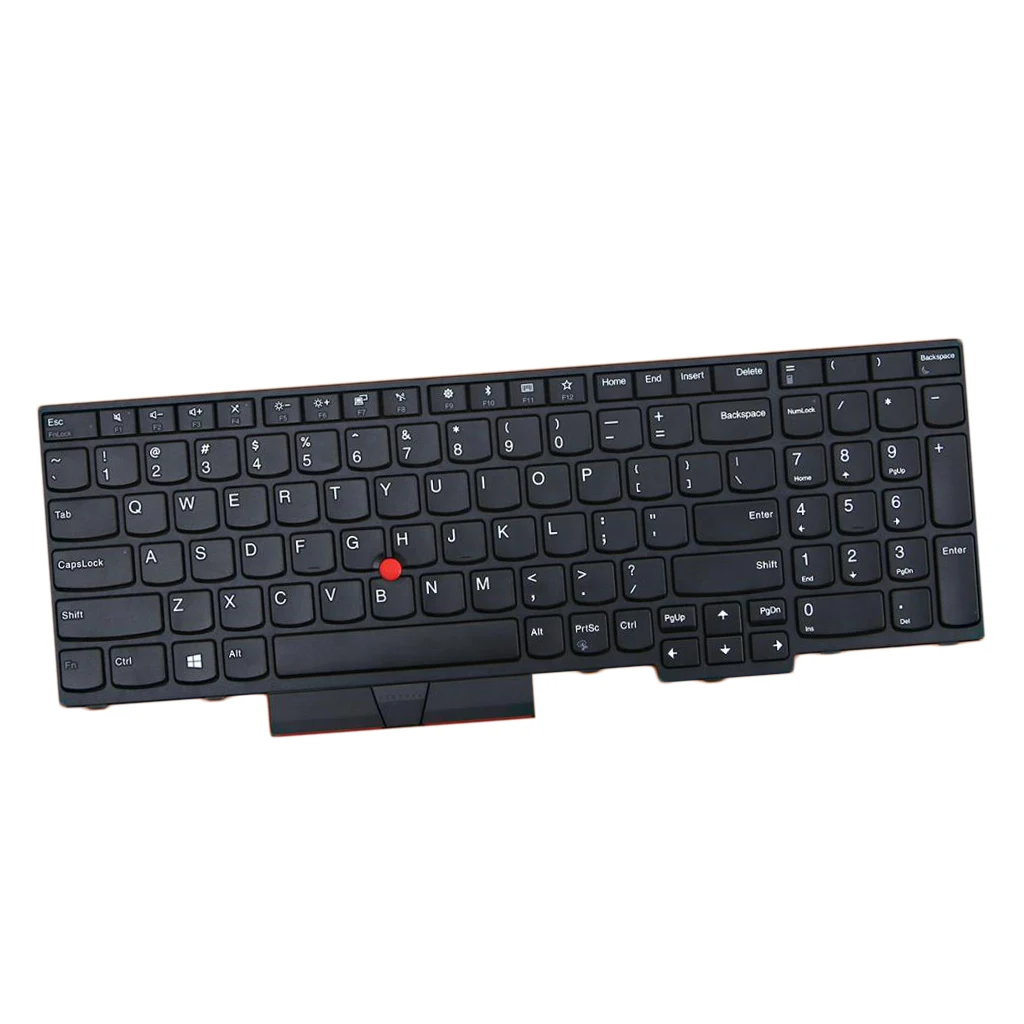 US Layout Laptop Replacement Keyboard for Lenovo Thinkpad IBM Lenovo E580 L580 Laptops Keyboard With Frame Brand New