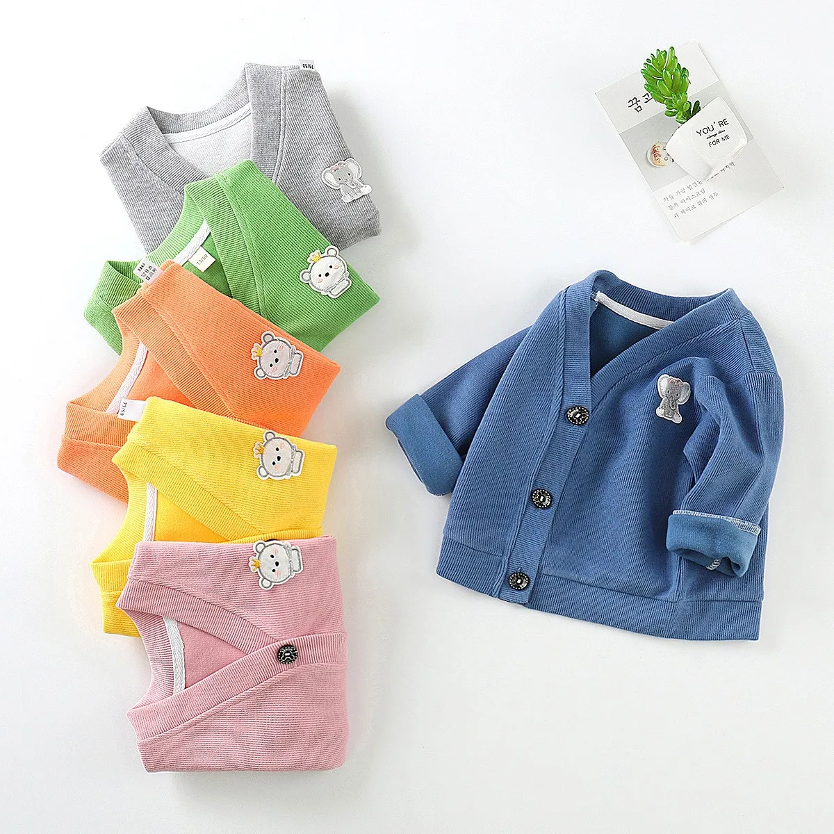 Autumn Baby Long Sleeve Sweater Coats Newborn Infant Knitwear Jackets Kids Boys Girls Sweaters Cardigan Clothing