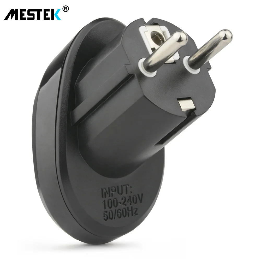 Тестовые приборы MESTEK тестовое напряжение тестовое гнездо детектор ST02 ЕС/США/Великобритания заземление нулевой линии вилка полярность фаза проверки выключатель Finder - Цвет: EU Plug