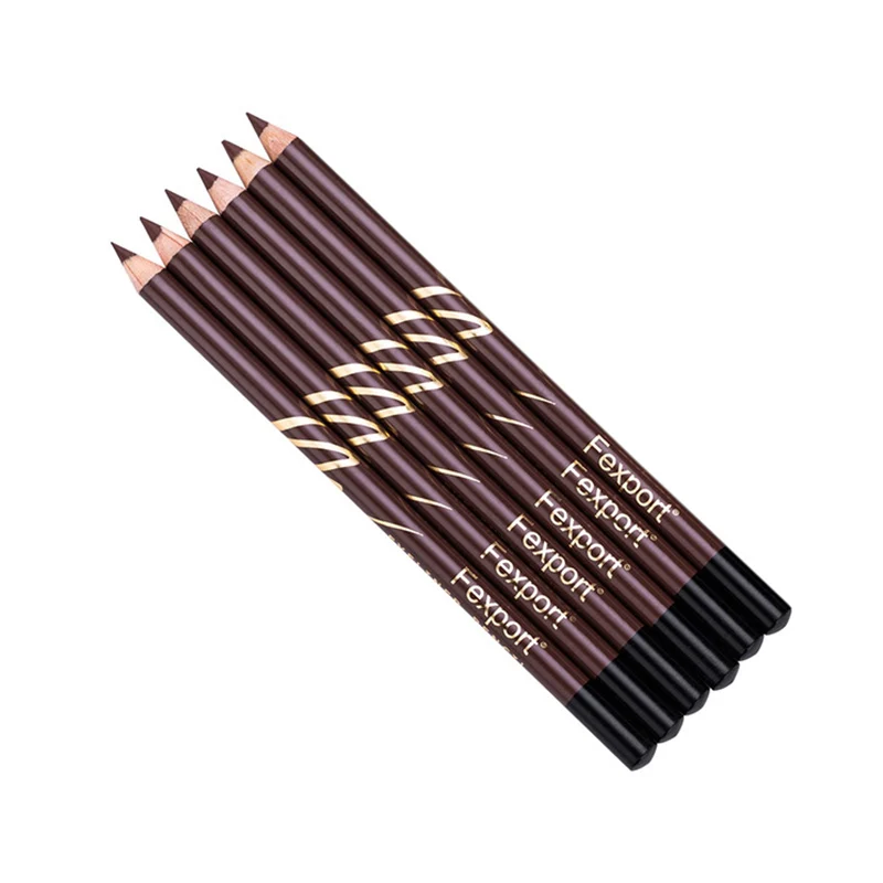 6/12pcs Makeup Lipliner Pencils Eyeliner Colorful Waterproof Long-lasting Eyebrow Pen Beauty Tool V9-Drop - Цвет: as picture