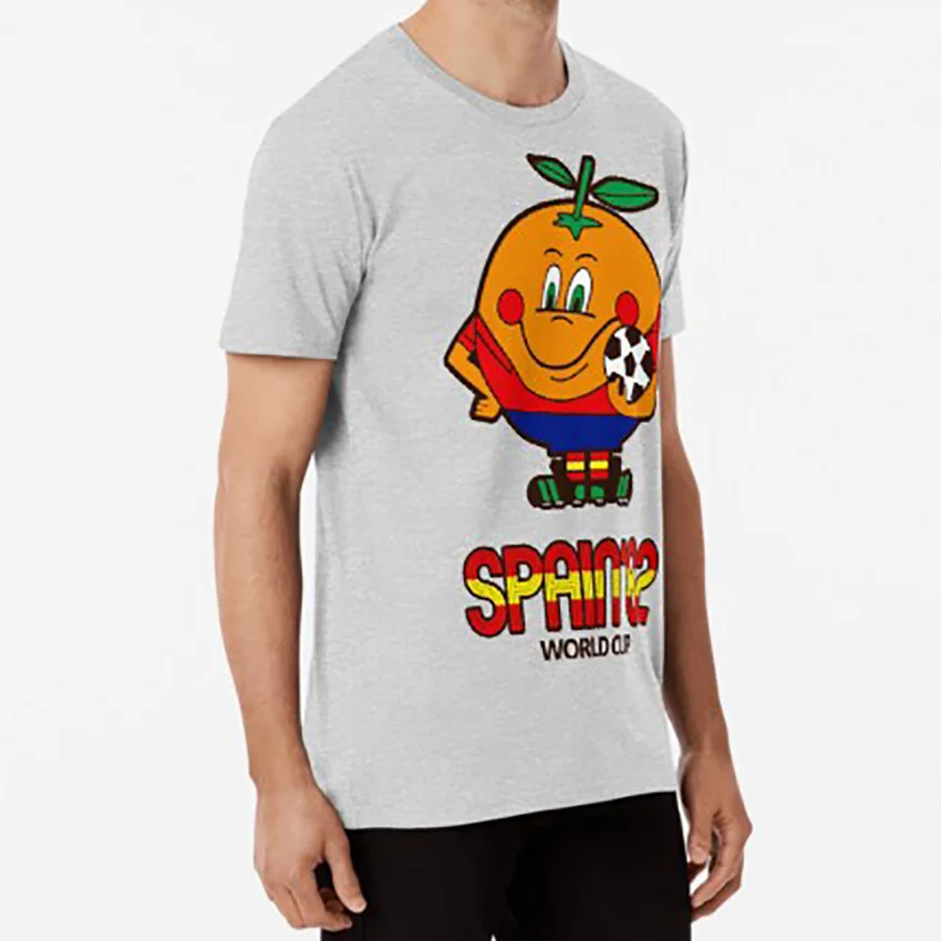 Испания 82 футболка Испания 1982 82 naranjito футбол calcio mundial оранжевый