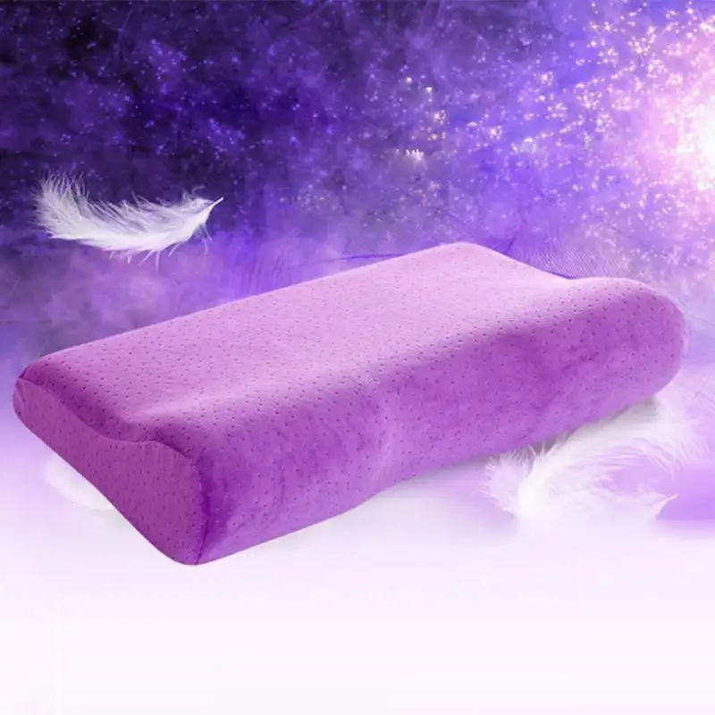 Memory Foam подушка для сна подушки под шею в форме бабочки подушки с эффектом памяти расслабить шейный позвоночник здоровье снятие боли