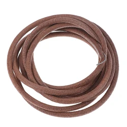 Leather Treadle Belt with Hook for Vintage Sewing Machines (Yellow)