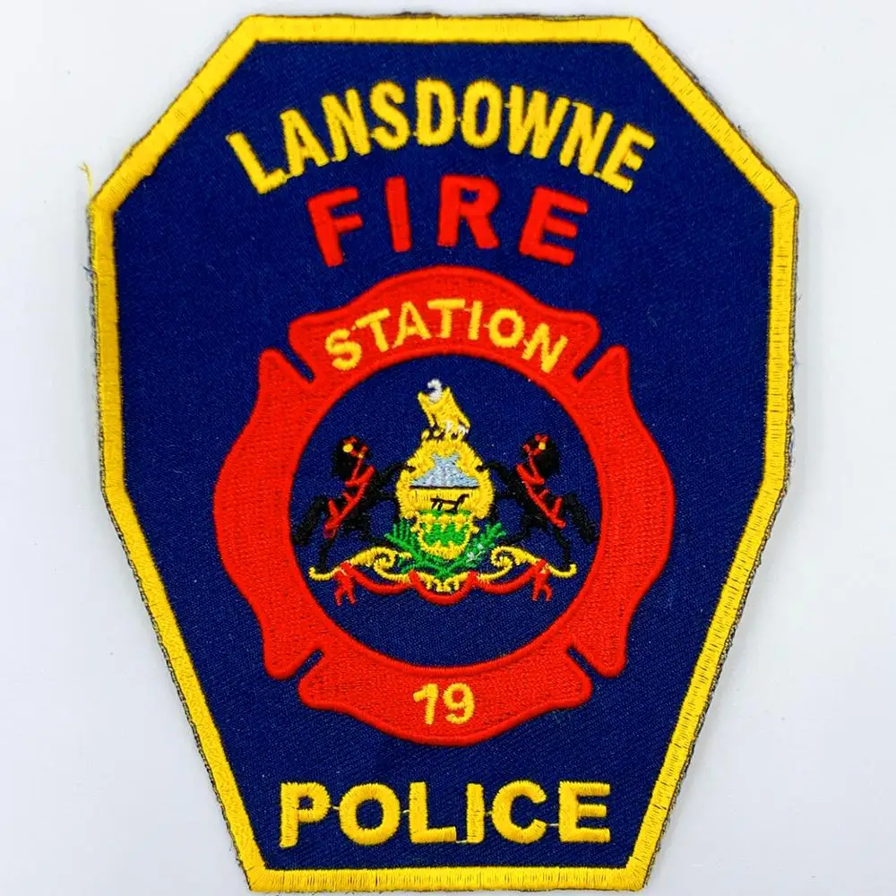 Патч пользовательский дисплей: LANSDOWNE пожарная полиция | Дом и сад