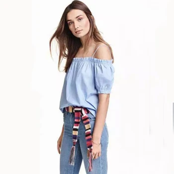 

Women's Lady Loose Short Sleeve Casual Blouse Shirt Tops New Fashion Blouse
