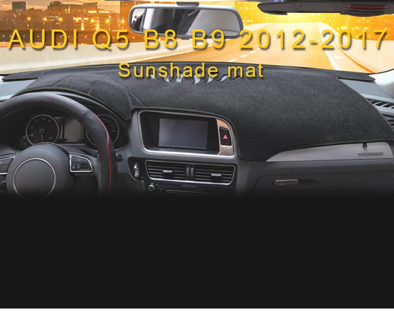 Gelinsi для Audi Q5 B8 B9 2012- автомобильный Стайлинг приборной панели крышка Солнцезащитный коврик подушка чехол интерьерные аксессуары