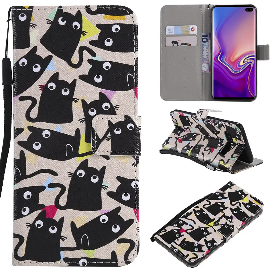 Чехол в стиле ретро для Apple iphone 11 Pro Max XR XS X 7 8 6s Plus 5S 5C ipod touch 6 5, чехол-книжка с магнитным замком и подставкой DP06F