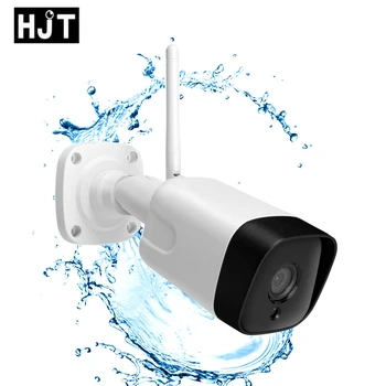 

HJT H.264 720P 1.0MP WIFI SD card slot Two-way audio IP Camera 36IR night vision outdoor waterproof CCTV amera