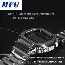 Ремешок для часов bezelStrap DW5600 GWM5610 GW5000 металлический чехол из нержавеющей стали для наручных часов