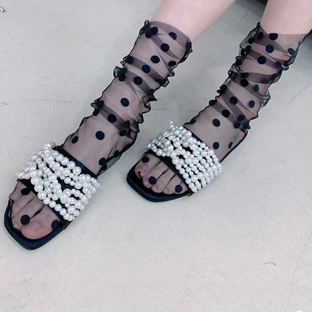 Sexy Transparent Polka Dot Short Fishnet Hosiery 23 H99Efb49798Eb42039C393065370Def1Eu