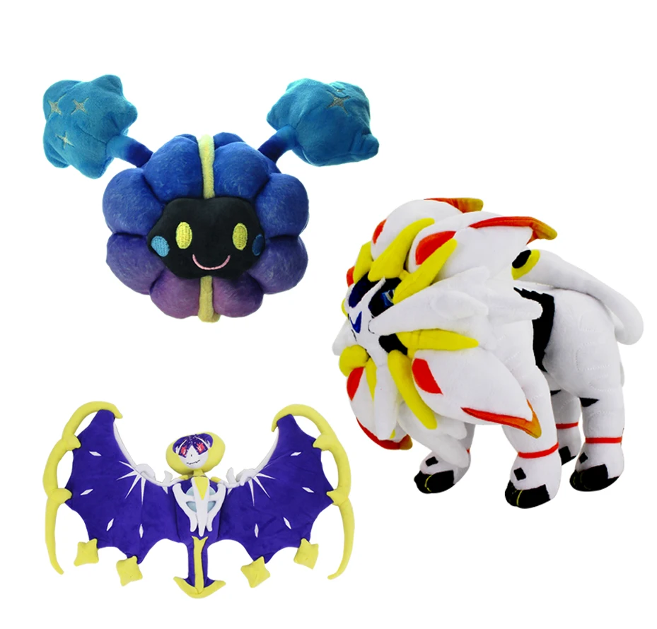 3 вида стилей Аниме Cosmog Alola Lunala Мягкие плюшевые игрушки | Игрушки и хобби