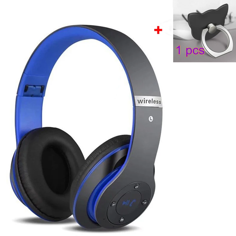 Style 4 CHTUN 6S Беспроводные Bluetooth 4,2 наушники складные аудио Hifi стерео бас гарнитура с микрофоном Поддержка TF карты FM радио - Цвет: Style 4