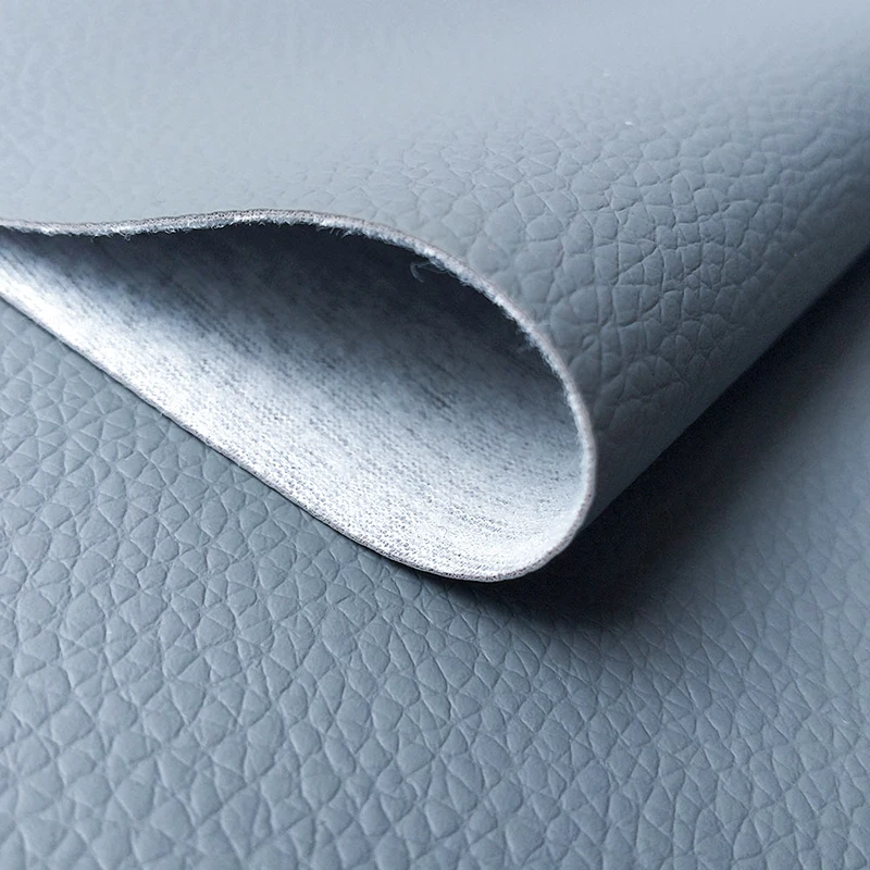 HIGH QUALITY BLACK FAUX LEATHER MATERIAL LEATHERETTE UPHOLSTERY FIRE RETARDANT