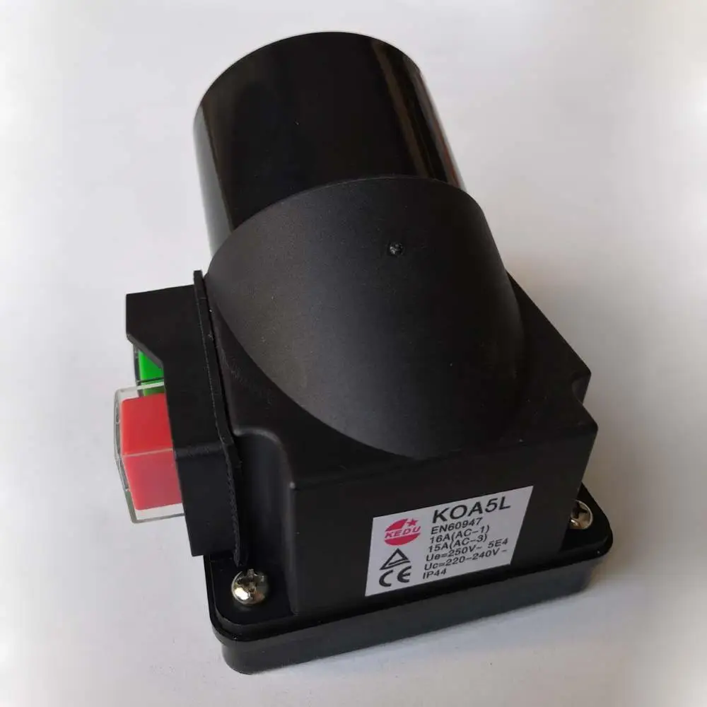 Interruttore Elettromagnetico Impermeabile DKLD DZ05 - Trifase 400V 10A 7 Pin Con Arresto Emergenza