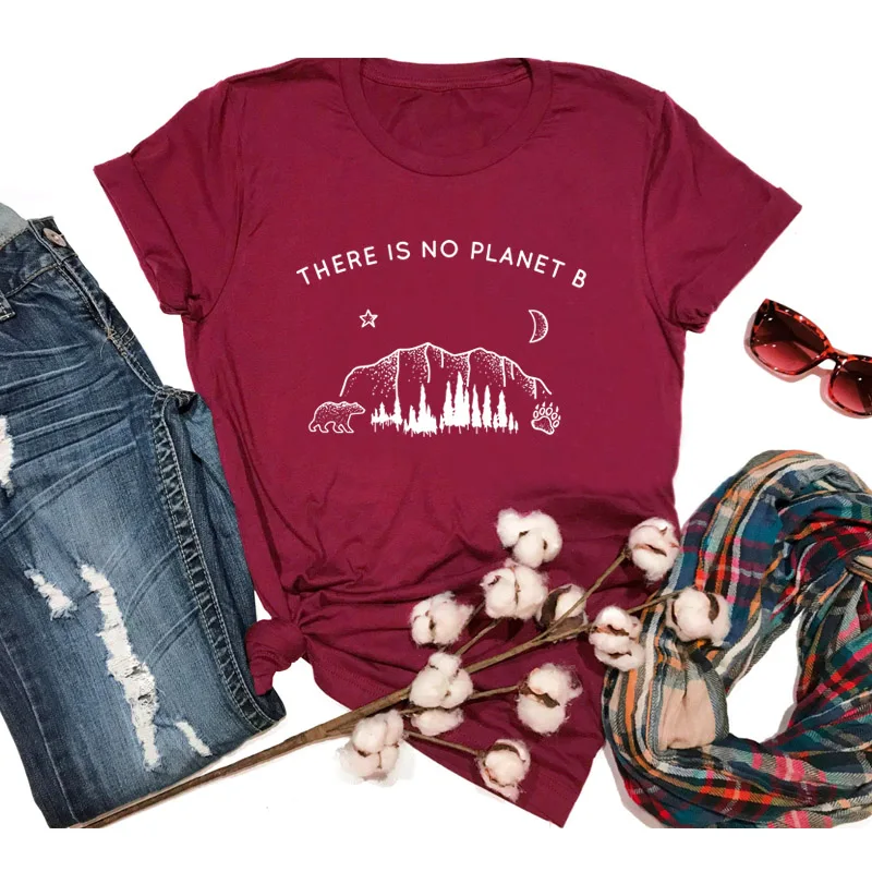 Star-moon-Planet-Graphic-Top-There-is-no-Planet-B-T-Shirt-Funny-Planet-Slogan-Christian (17)