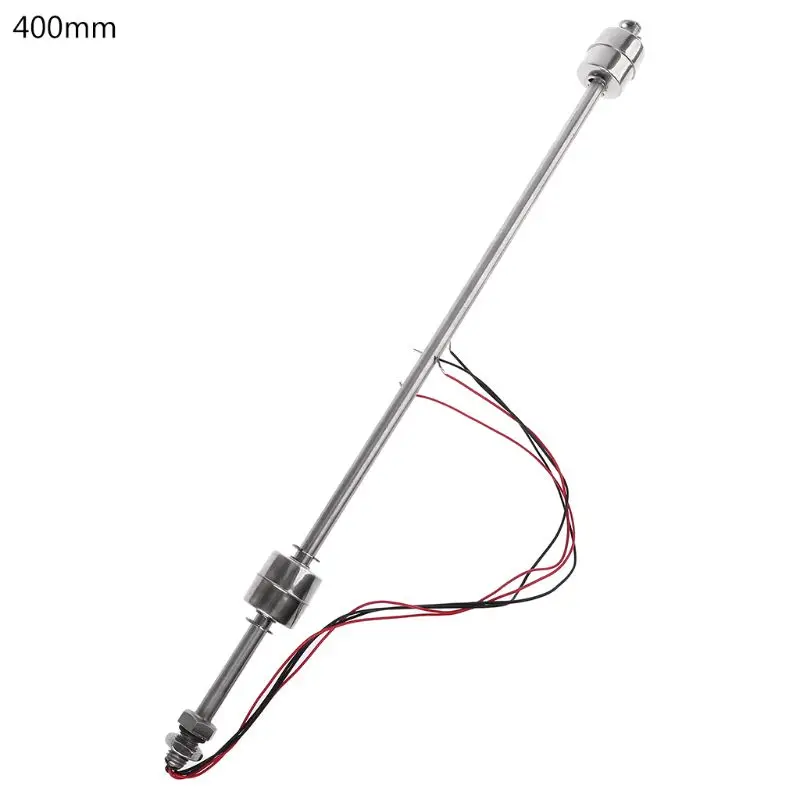 Water Level Switch Liquid Level Monitor Stainless Steel Float Switch Tank Liquid Water Level Sensor Double Ball Float Switch Tank Pool Flow Sensors