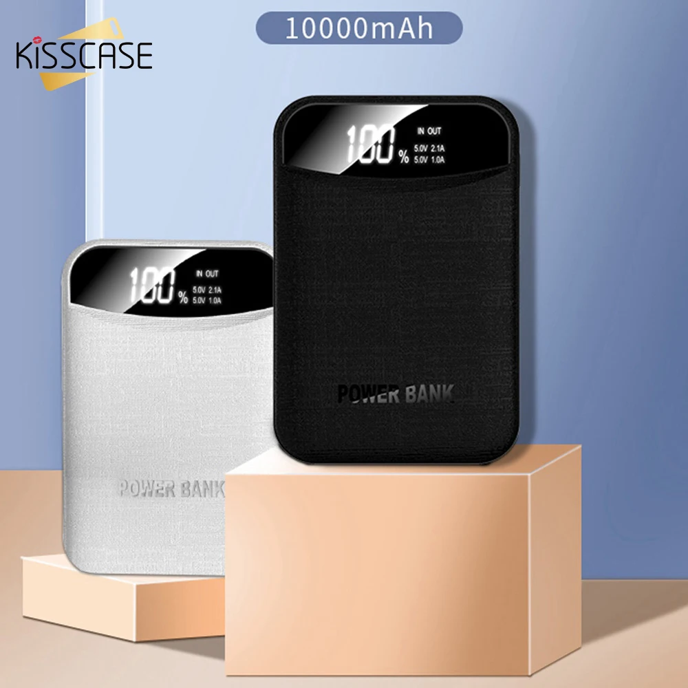 

Universal Power bank Charger Dual Usb Ports For iPhone XS MAX XR X External Battery Power Bank For Xiaomi mi 9 8 SE redmi note 7